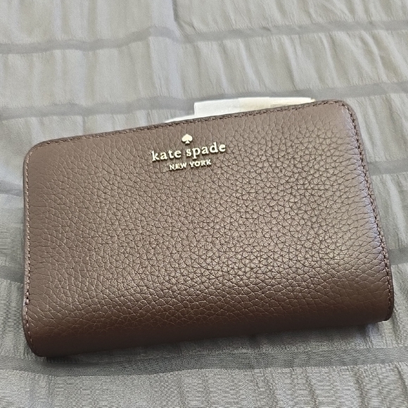 kate spade Handbags - Kate Spade Brown Leather Wallet Nwt